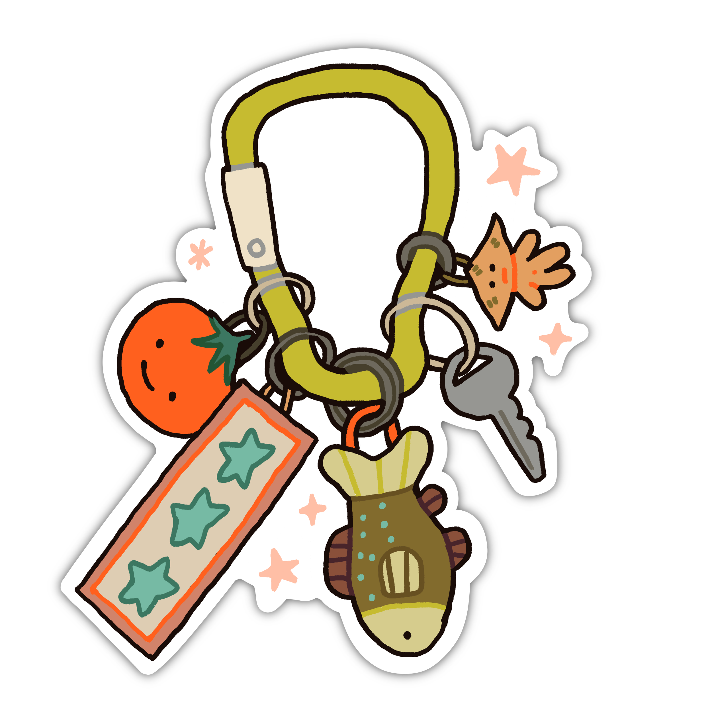 carabiner sticker