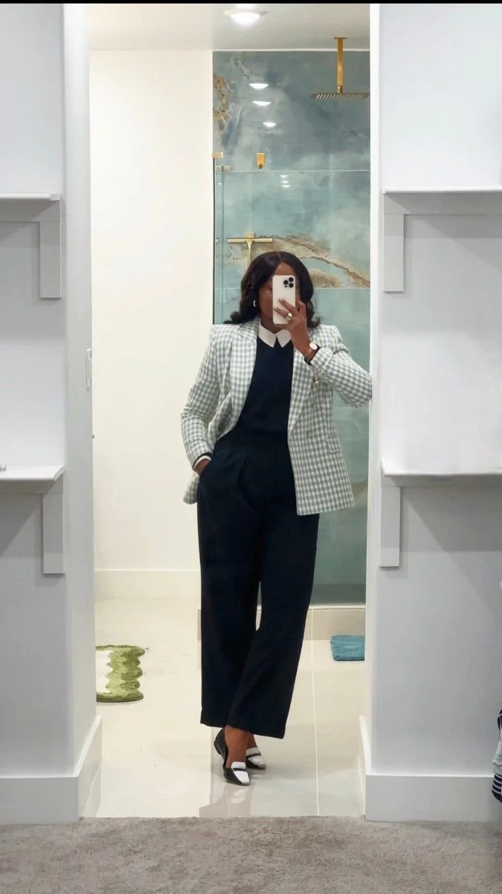 dress without heels white and black loafers.jpg