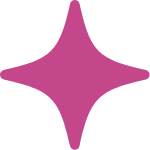 Purple star-shaped graphic