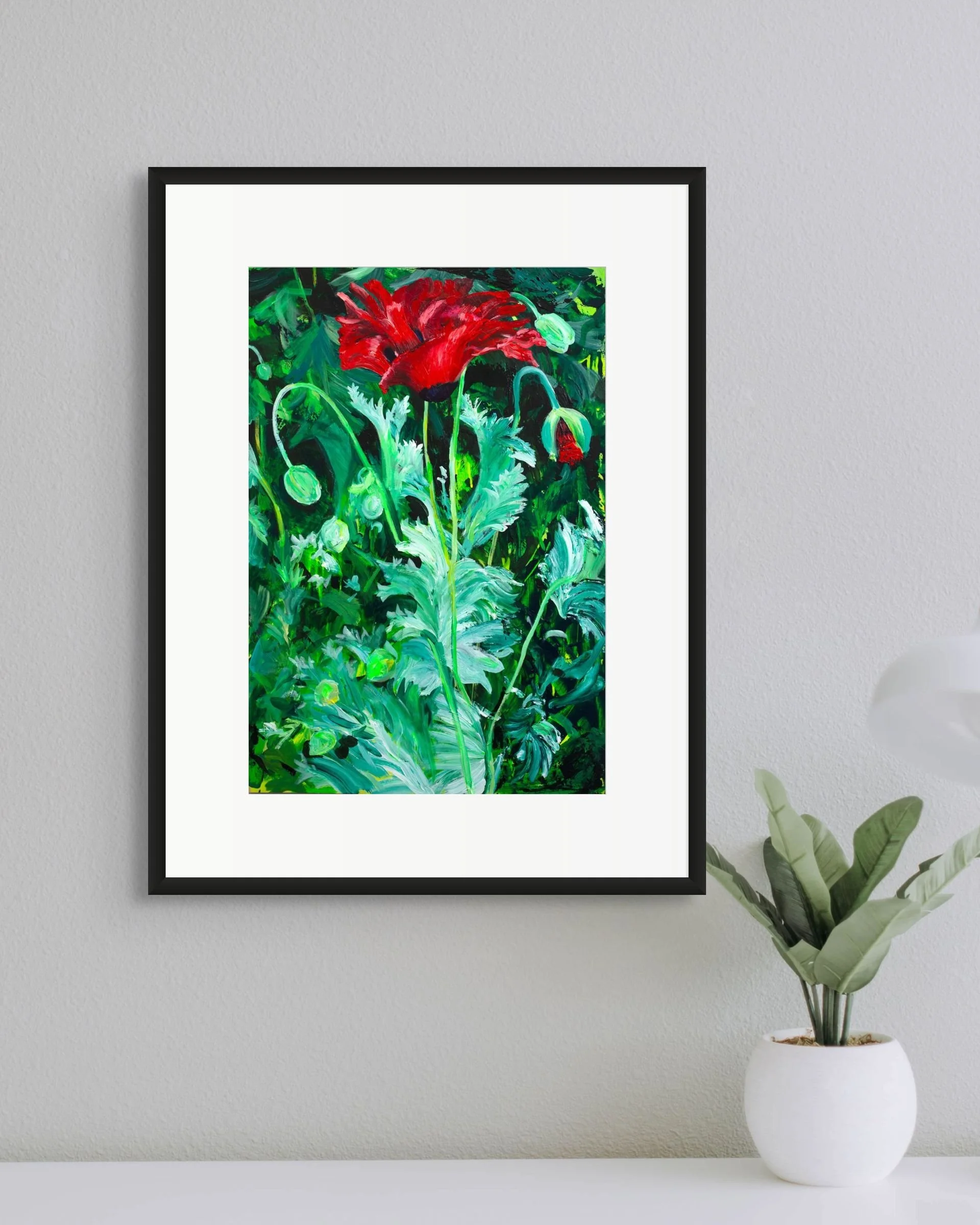 POPPY Giclée Print 2 sizes