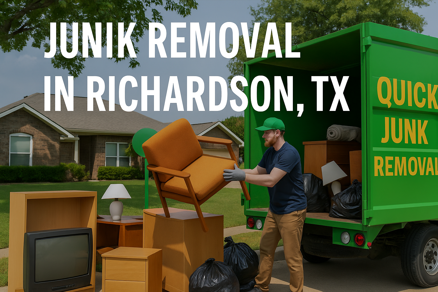 Junk Removal Services in Richardson, TX: Fast, Local, Reliable