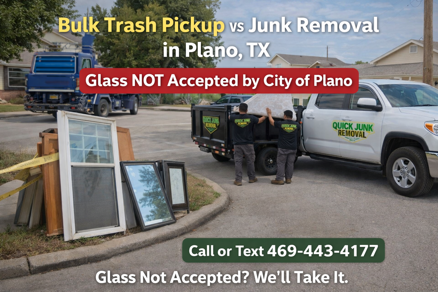How Bulk Trash Pickup Works in Plano, TX