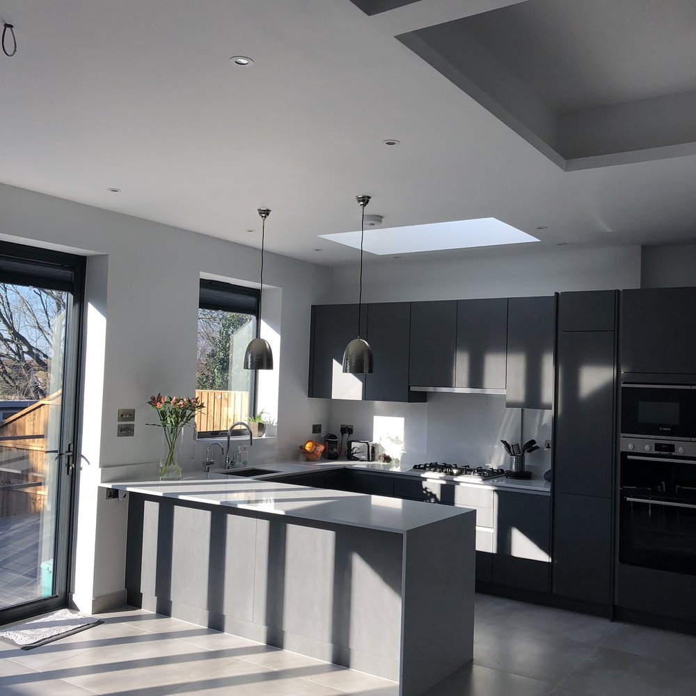 Residential refurbishment work at a Harlesden home in North West London