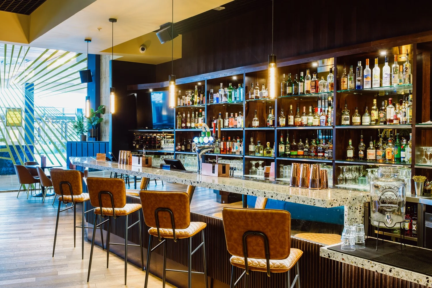 All Star Lanes leisure interior following commercial refurbishment work
