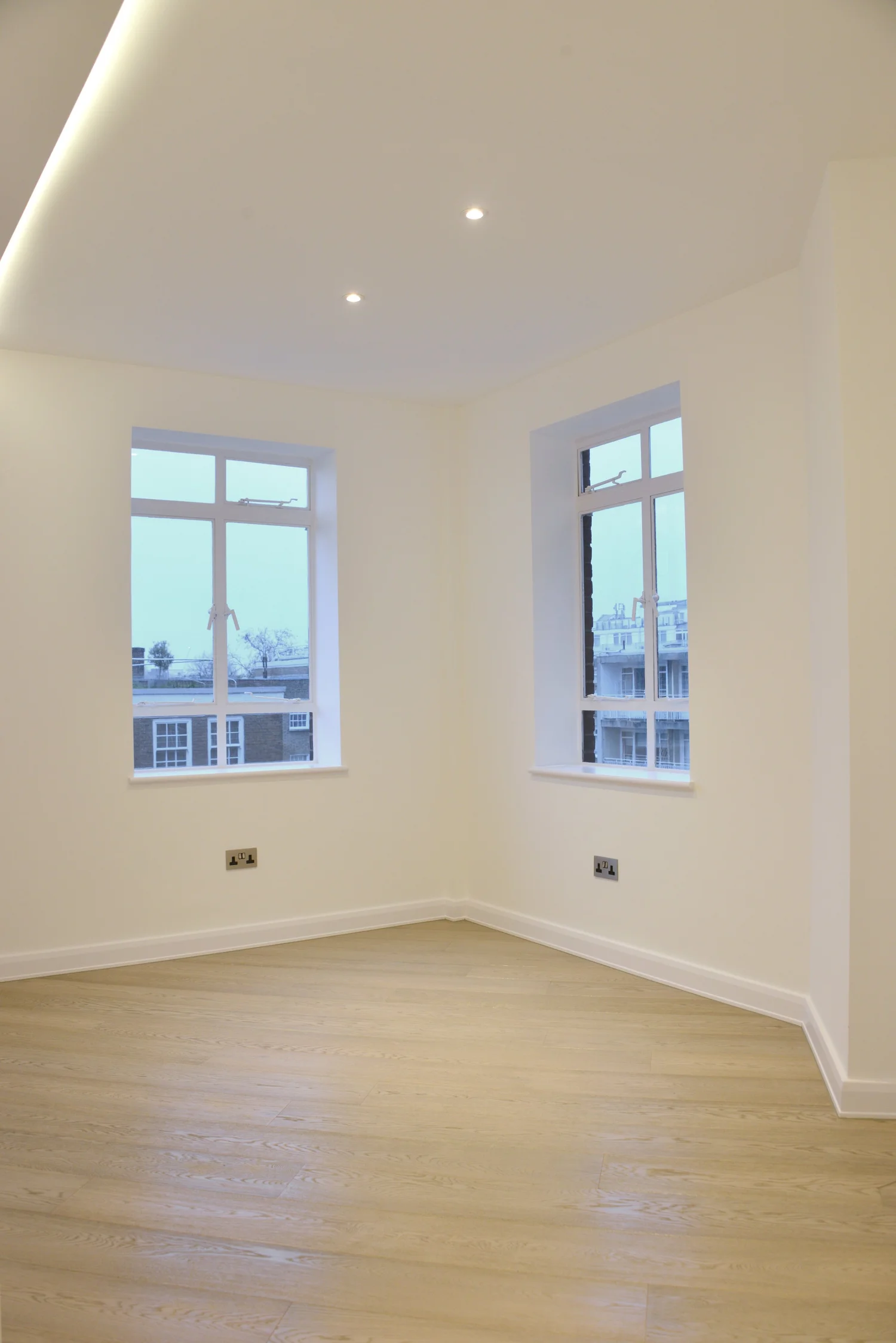 Finished interior at the Kings Road Chelsea refurbishment