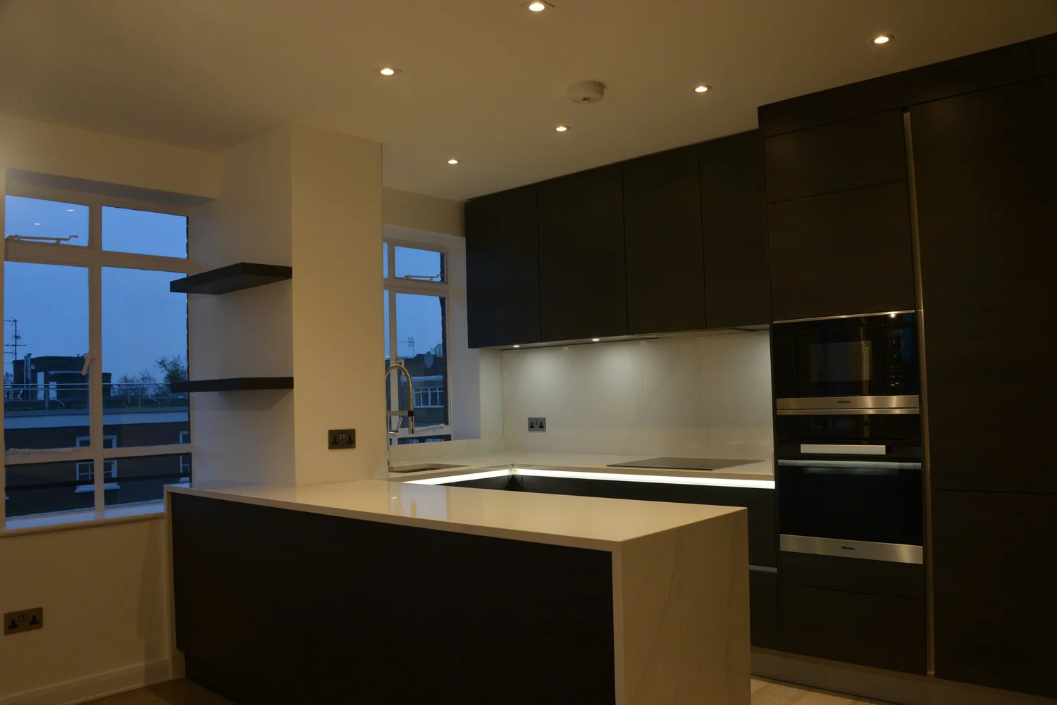 Completed property improvement work in Chelsea, West London