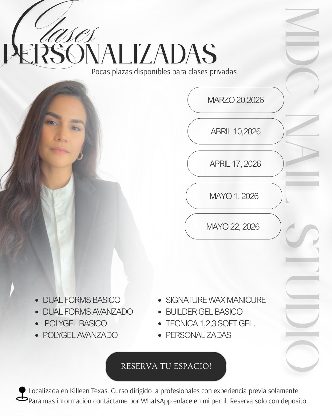 &bull;Educaci&oacute;n privada para manicuristas que buscan aprender a dominar nuevas t&eacute;cnicas , elevar sus conocimientos y obtener resultados de alto nivel mientras procuramos cuidar la salud ungueal de la clienta en todo momento. 

Manicure 