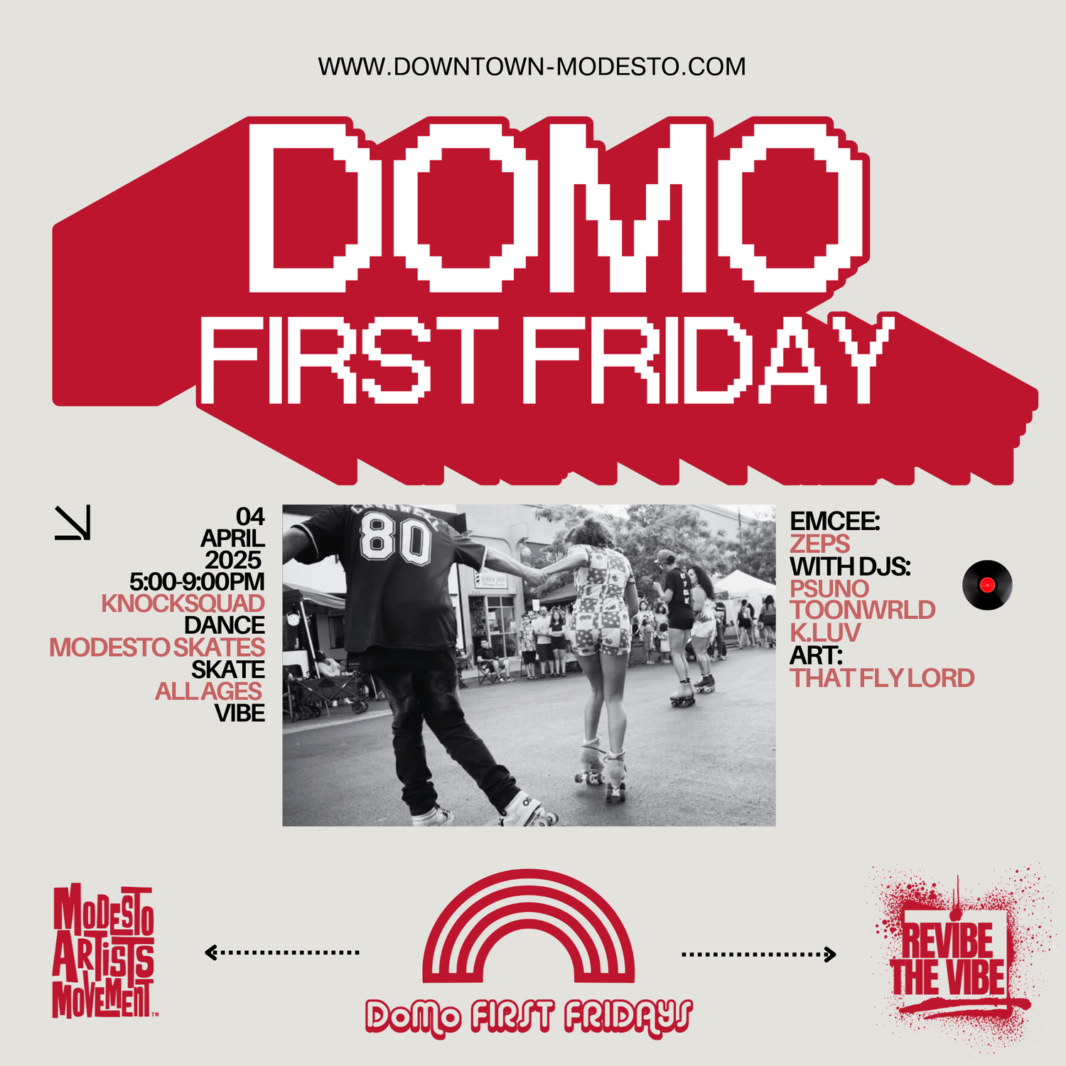 DOMo first Friday is back! — Modesto Artists Movement
