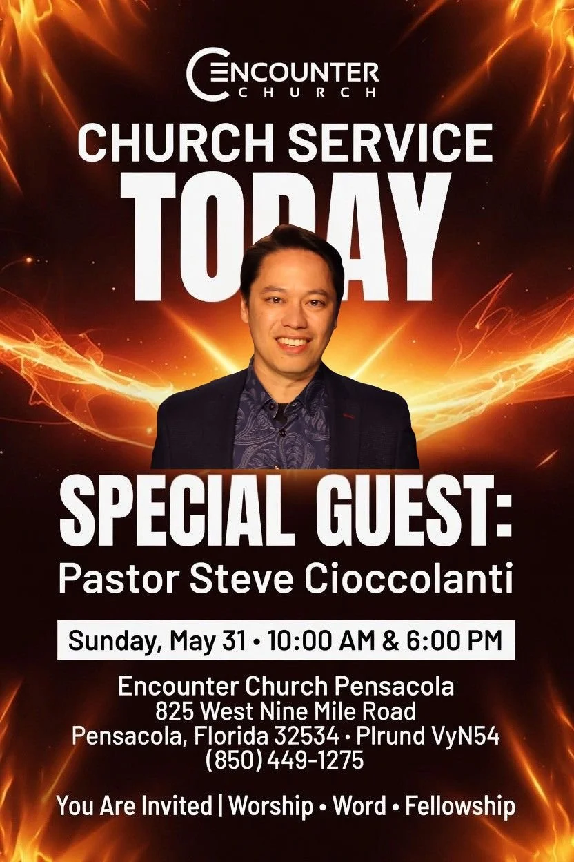Pastor Steve Cioccolanti at Encounter Church
