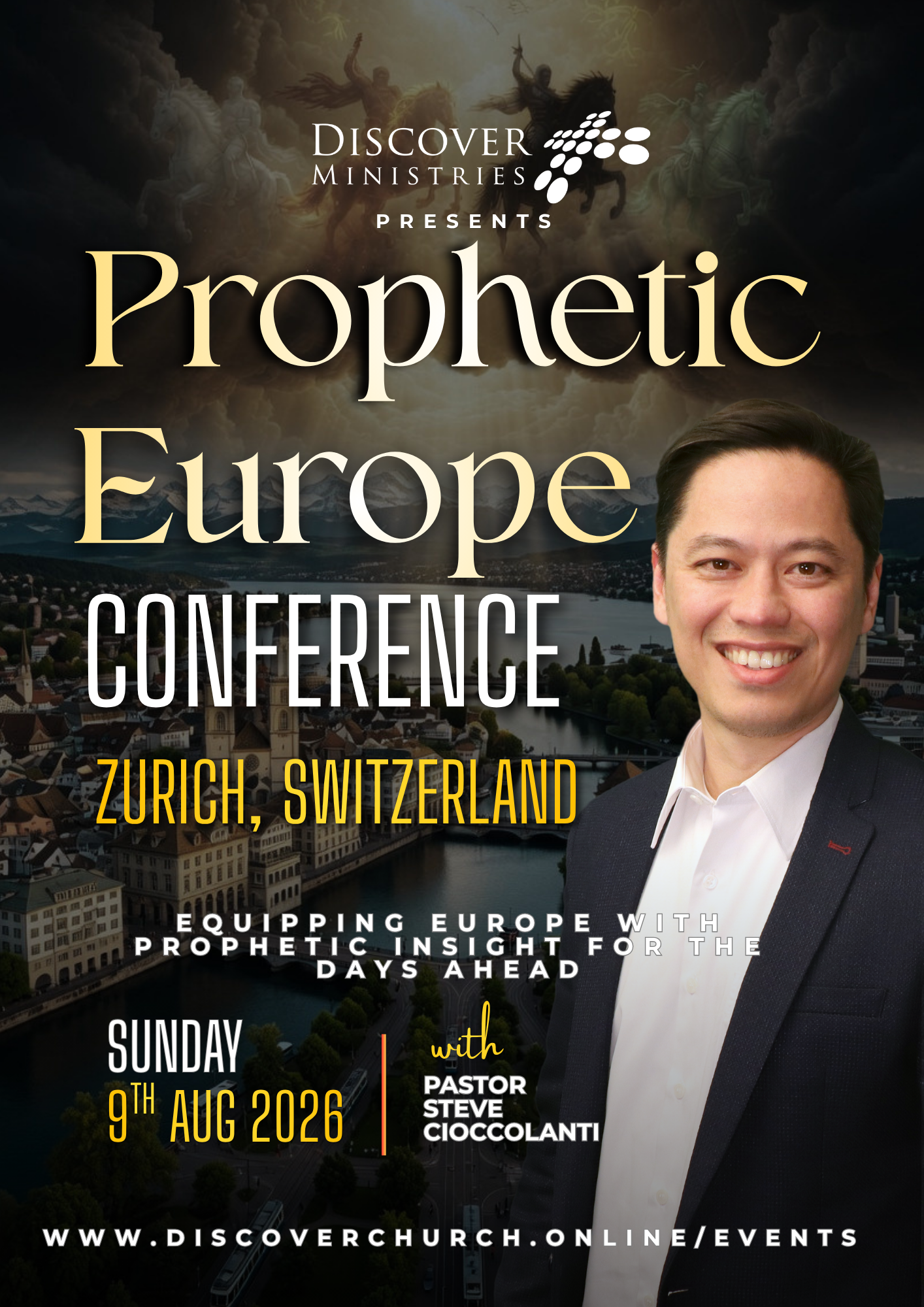 Steve Cioccolanti Prophetic Europe Conference