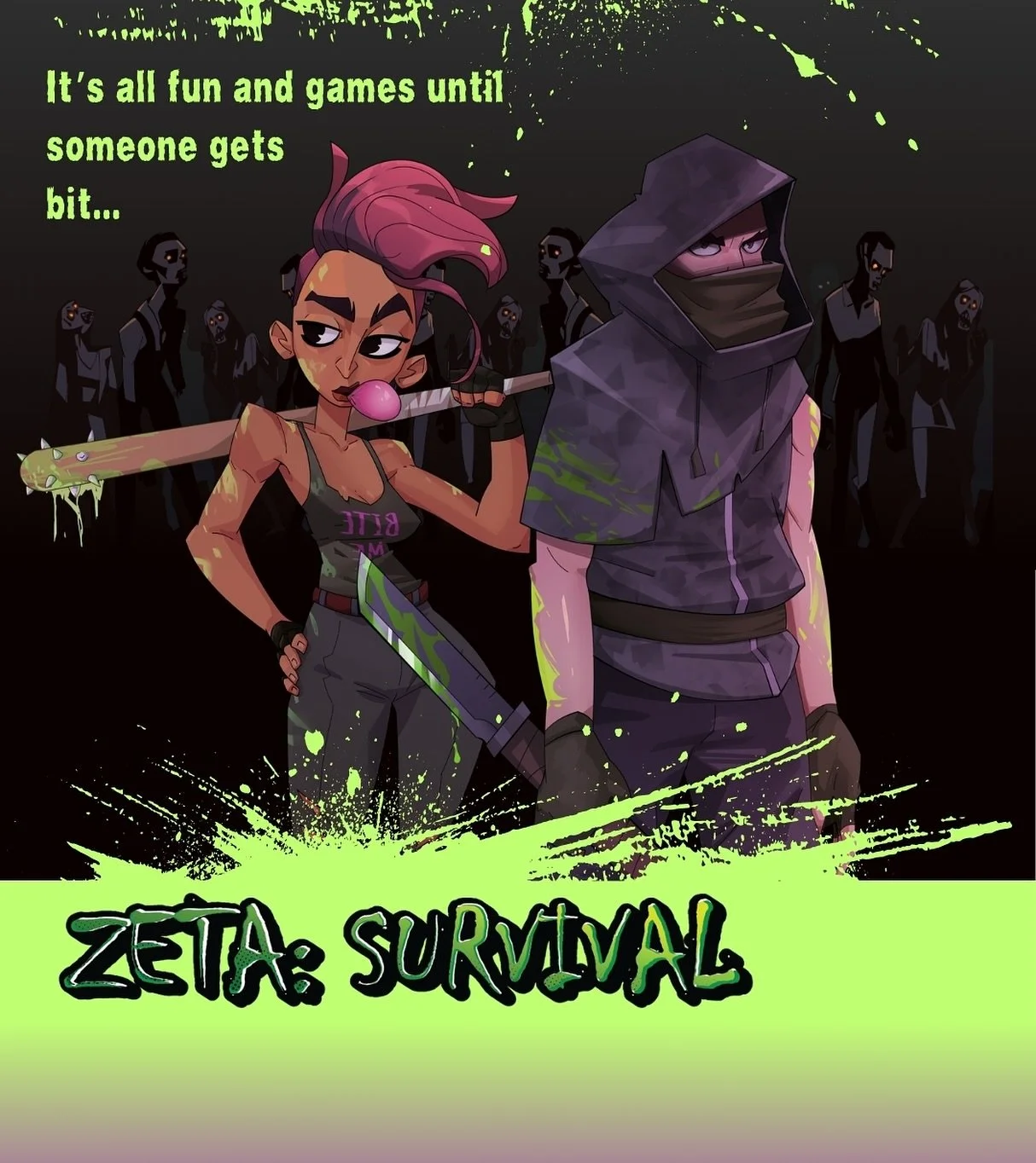 Game night just got a ~bit~ more lively&hellip; 🧟&zwj;♂️ 
Betray your friends. Fight zombies. Rummage for resources. 
The ~real~ apocalypse starts at your table. 

#ZetaSurvival #zombie #zombiecards #behindthescenes #cardgame #cardgames #newcardgame