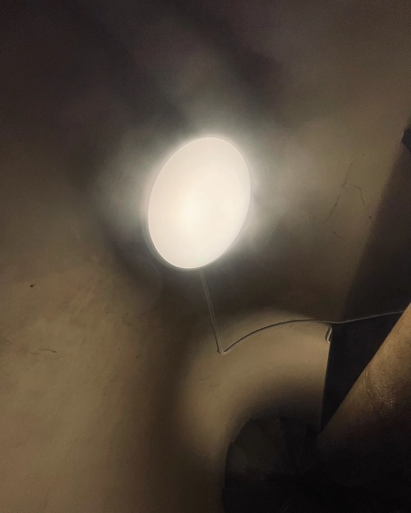 Emergency Light&rsquo;s (EMG) installed and powered into chapel stairwell, slightly claustrophobic install as the stairwell was only wide enough for one person. 

Thankfully a dark stairwell is no more with these installed.
