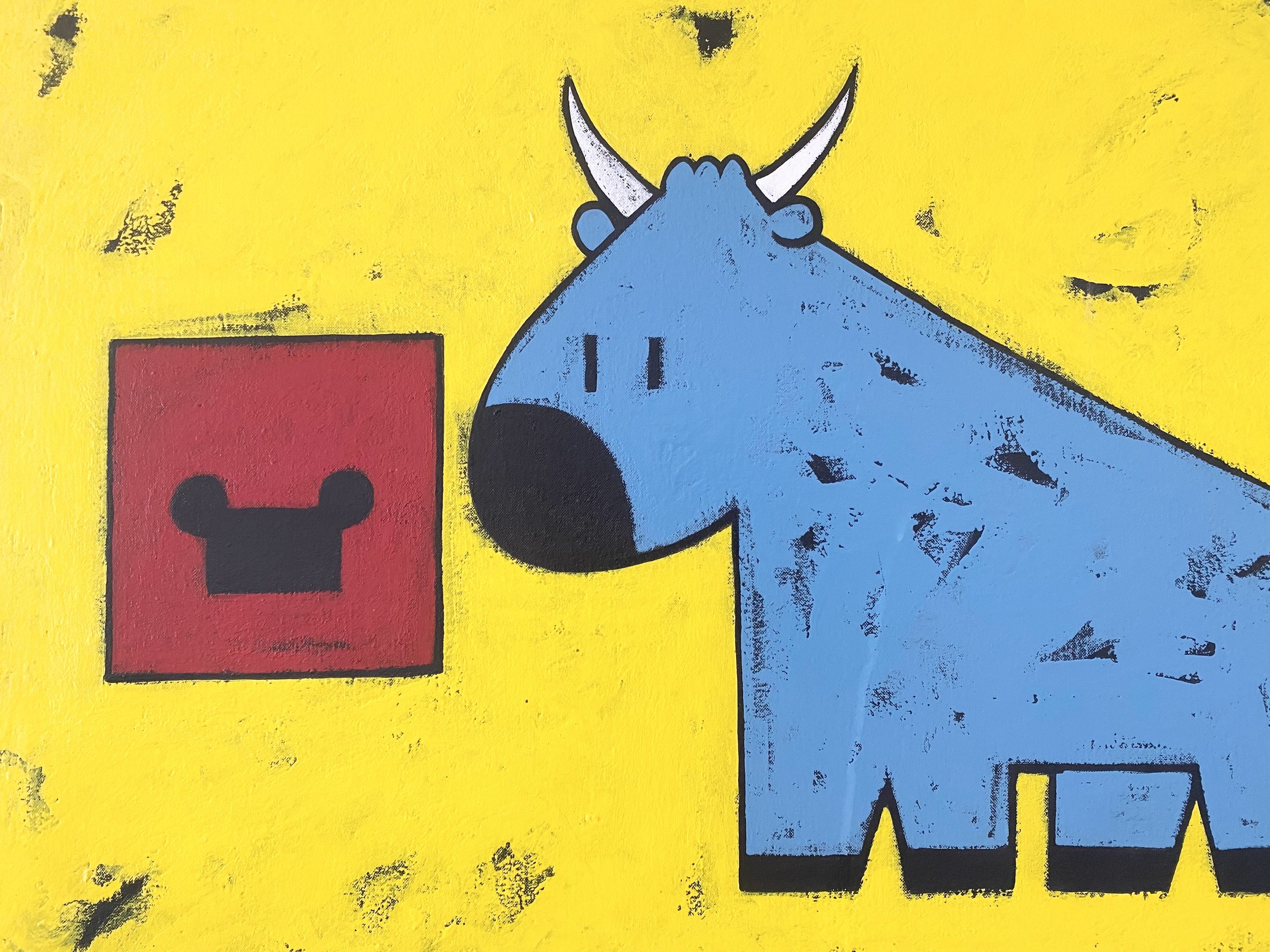 Sylain Diez huile sur toile