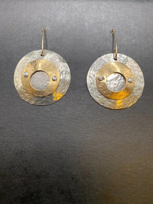 $165 | Earrings: Sterling Silver / Gold-filled