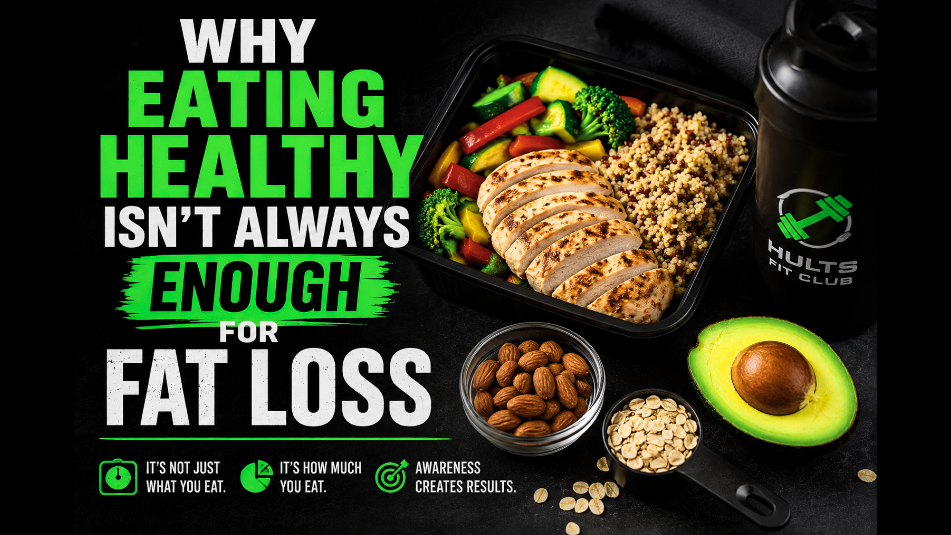 Why “Eating Healthy” Isn’t Always Enough for Fat Loss