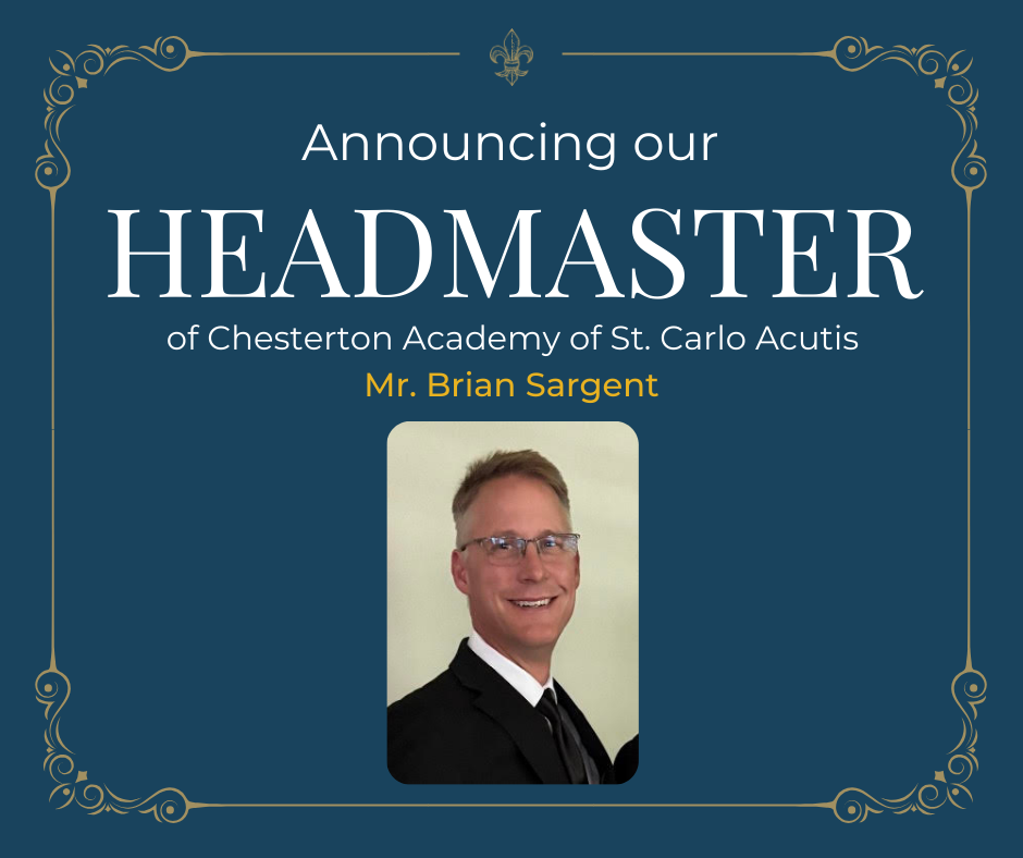 Meet our Inaugural Headmaster: Brian Sargent