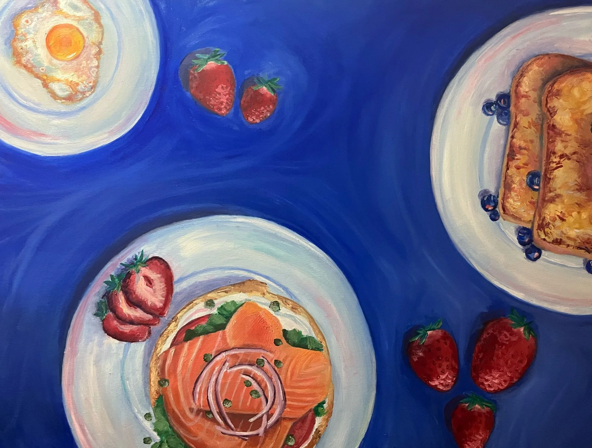 "Abundance I", 2023
24 x 36" Oil on Canvas (NFS)