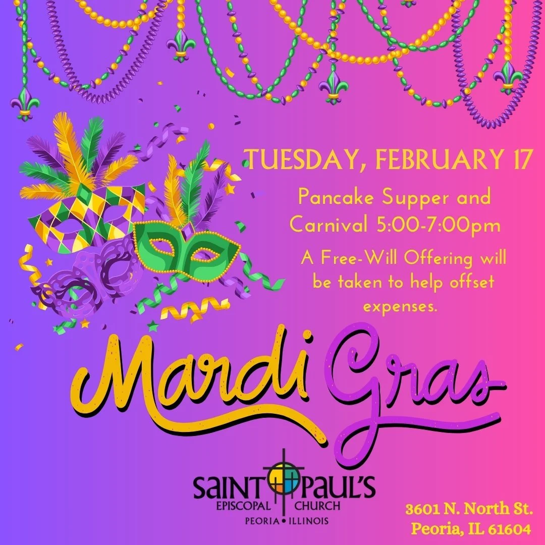Mardi Gras Carnival & Shrove Tuesday Pancake Dinner