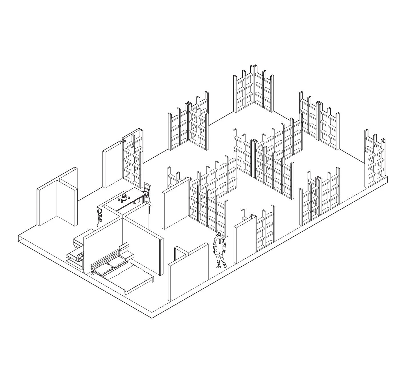 Oblique Section Plan