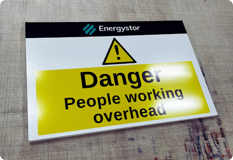 Custom Printed Health and Safety Signage