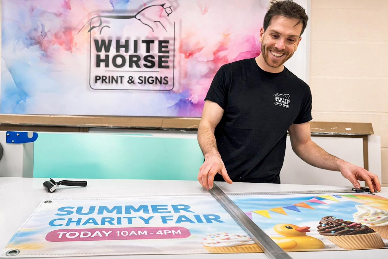 Outdoor Banners made in Faringdon, Oxfordshire