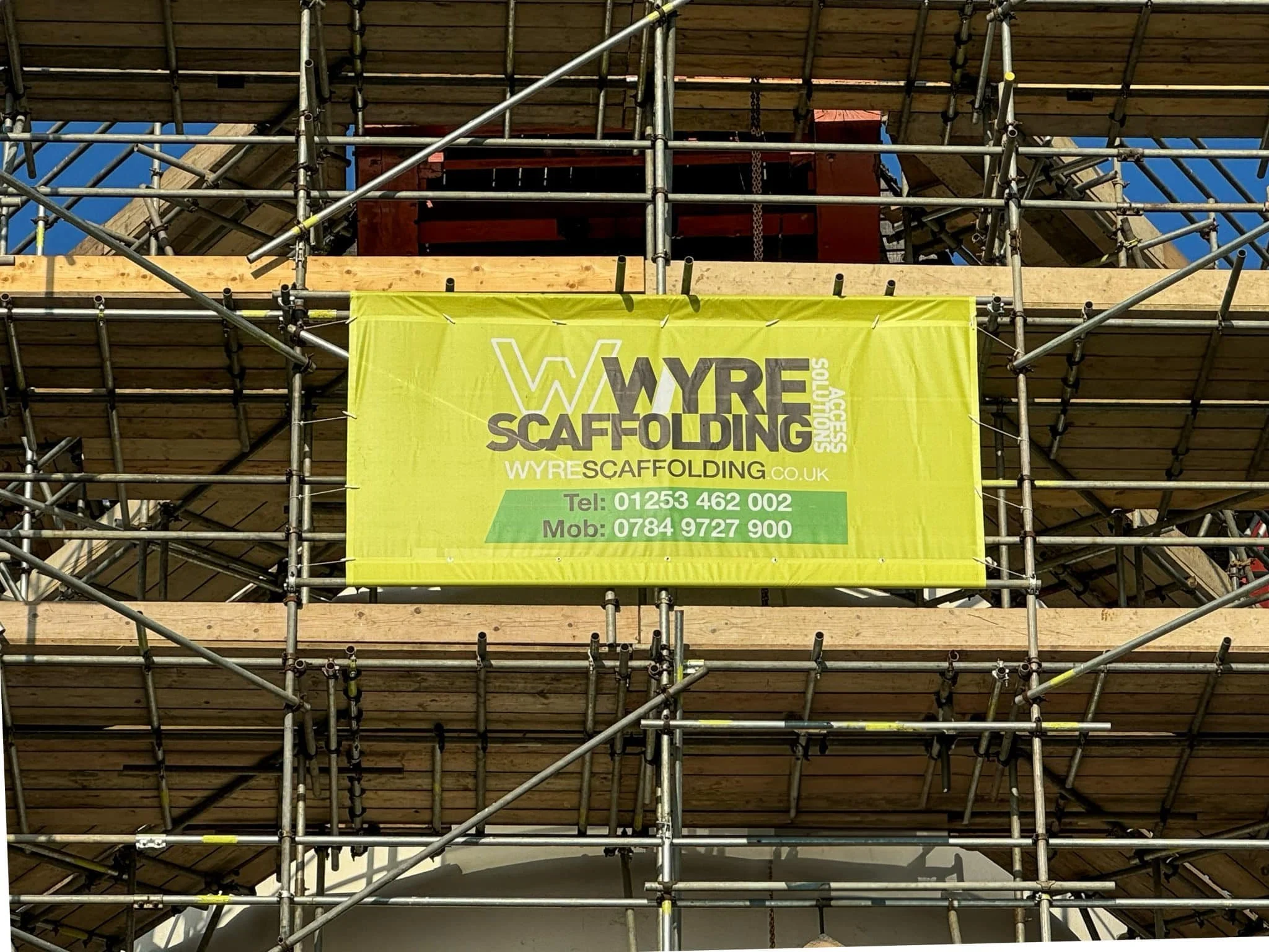 Scaffold Signage
