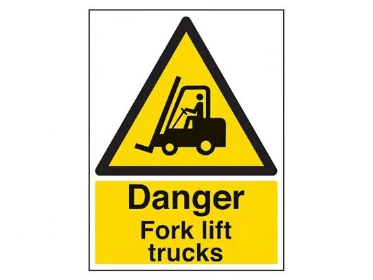 Warning Forklift Sign