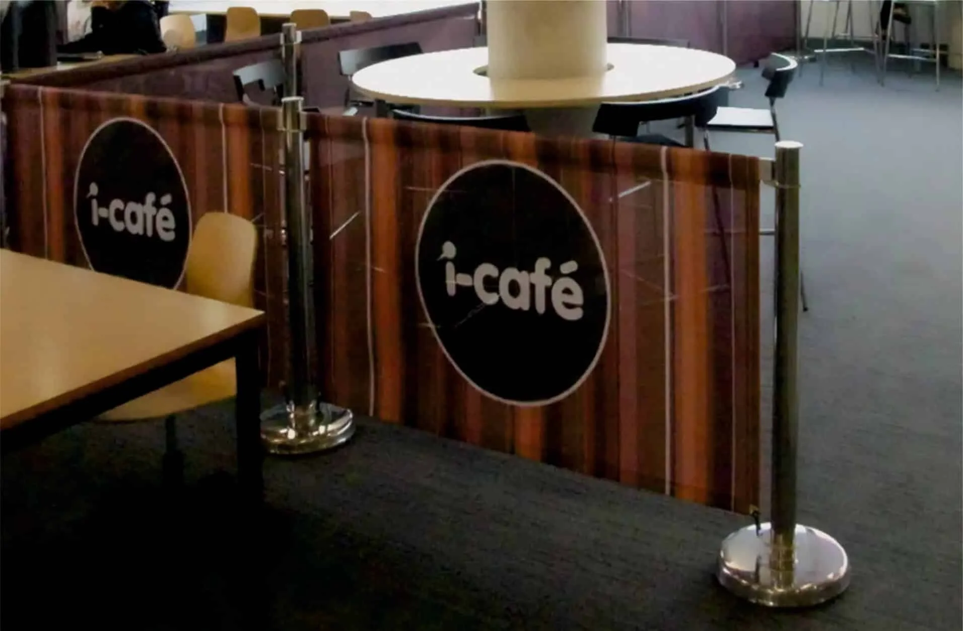 Mesh Cafe Barrier Banner Printing