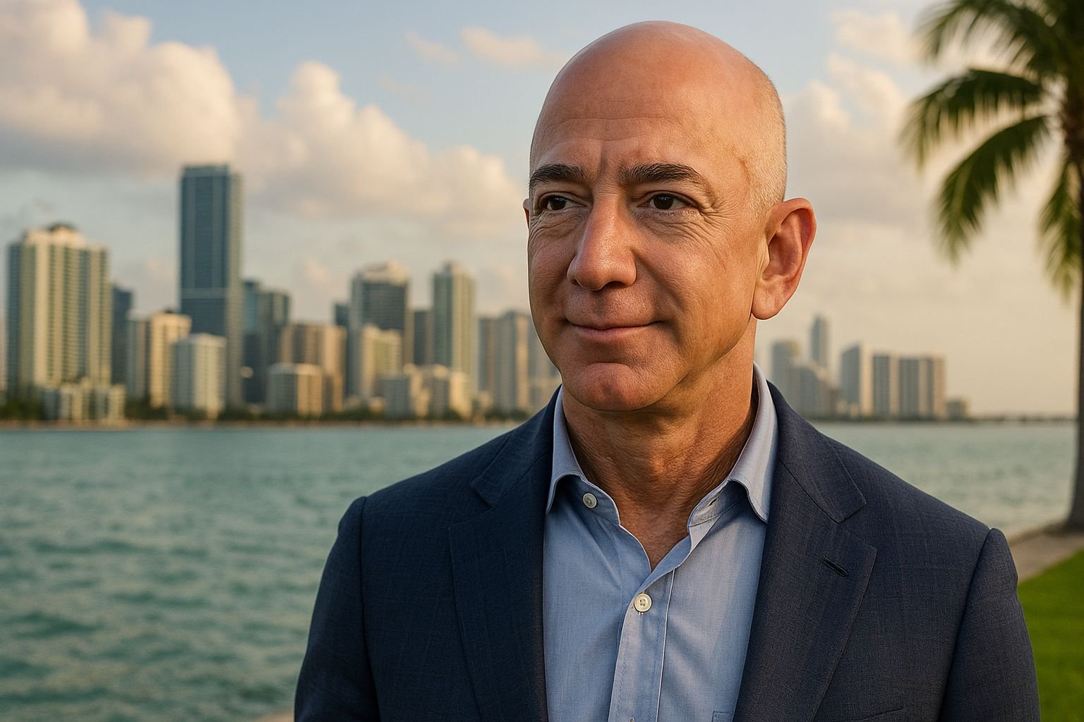 Does Jeff Bezos live in Miami?
