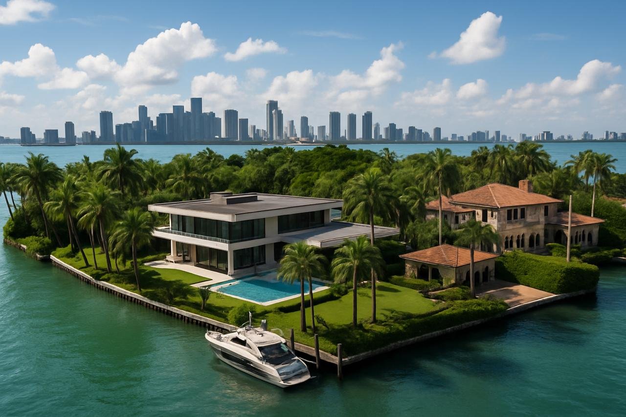 What is the 'Billionaire Bunker' in Miami in 2025, and Who Lives There?
