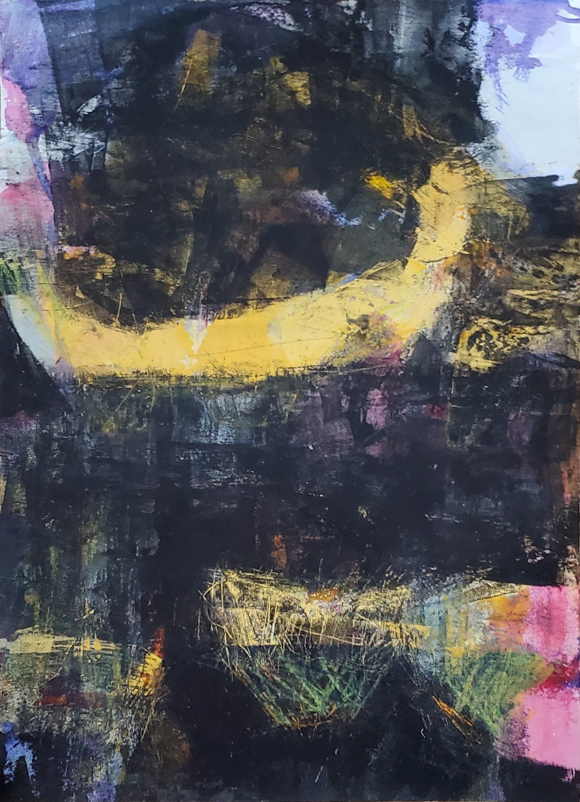 acrylic on paper, 2024