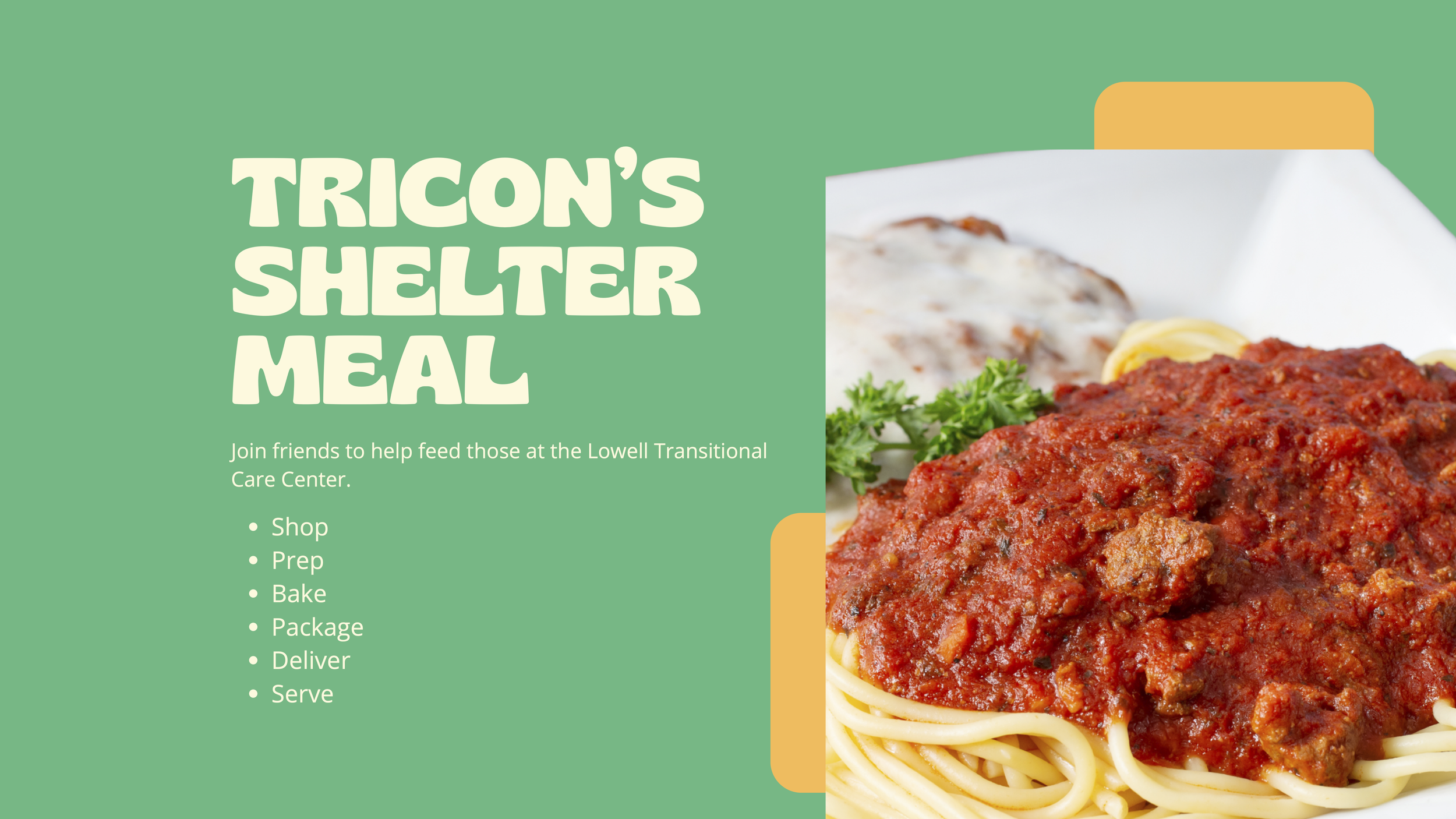 Shelter Meal