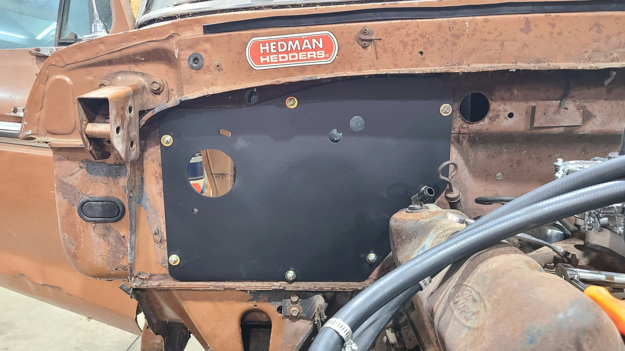 1973 to 1979 Ford Truck No AC Heater Box Swap Kit