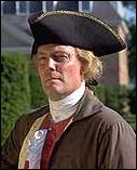 Actor portraying Thomas Jefferson
