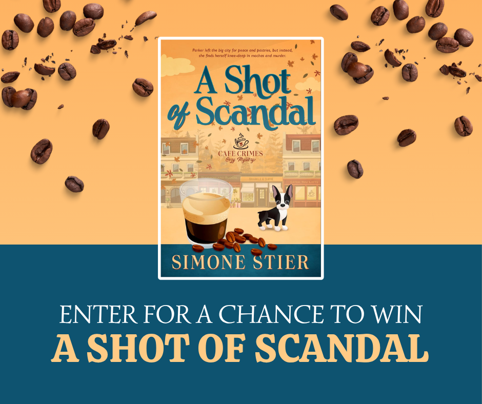 A Shot of Scandal Mystery Book Giveaway