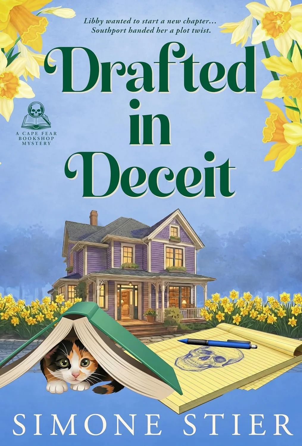 Drafted in Deceit: A Cape Fear Bookshop Mystery Book 2 