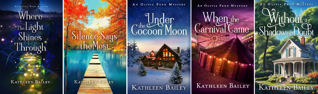 Olivia Penn Mystery Books 1-5 by Kathleen Bailey