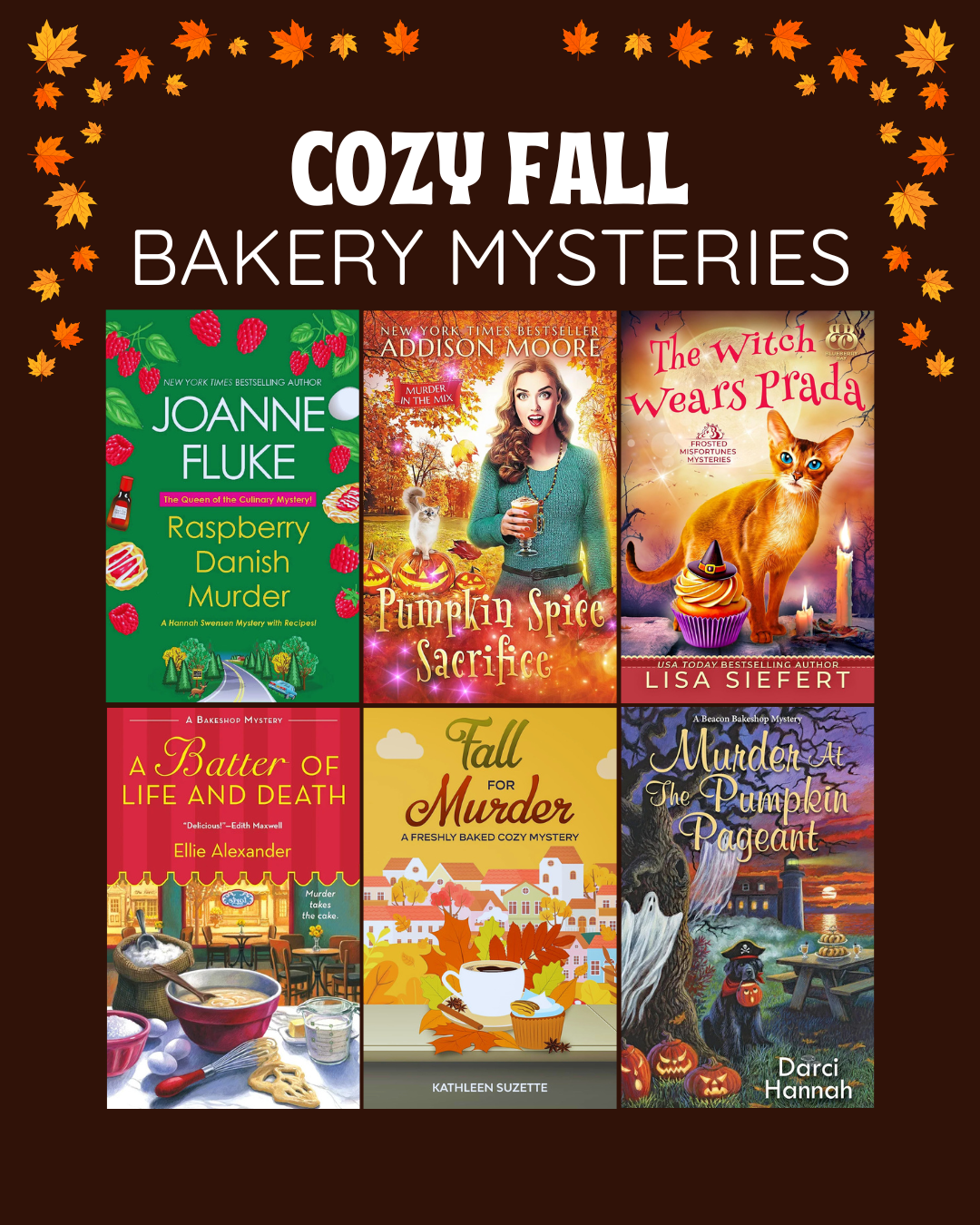 Cozy Fall Bakery Mysteries