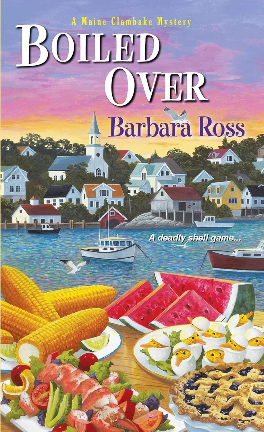 Boiled Over (A Maine Clambake Mystery) by Barbara Ross