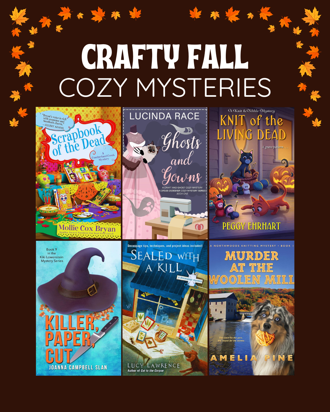 Crafty Fall Cozy Mysteries