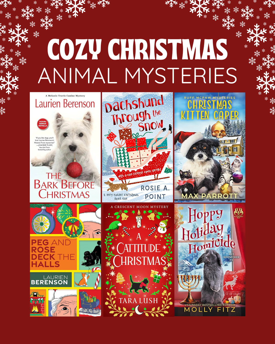 Animal Christmas Cozy Mysteries