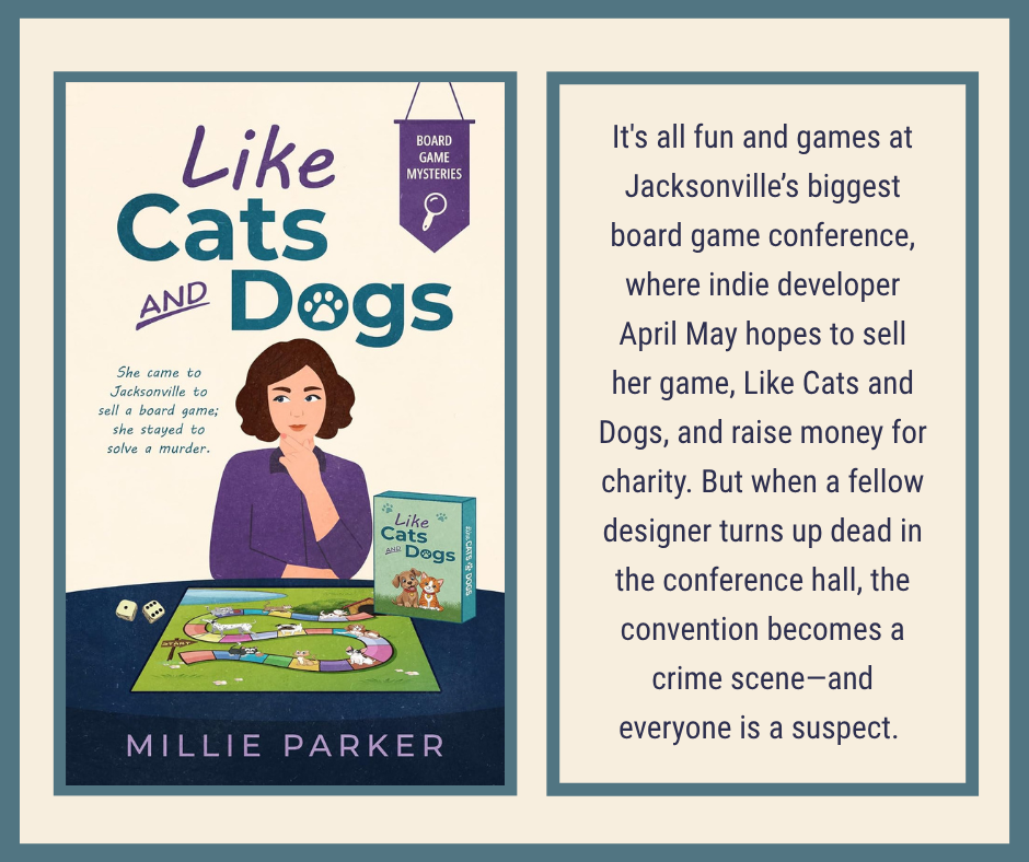 Like Cats and Dogs, a cozy mystery by Millie Parker