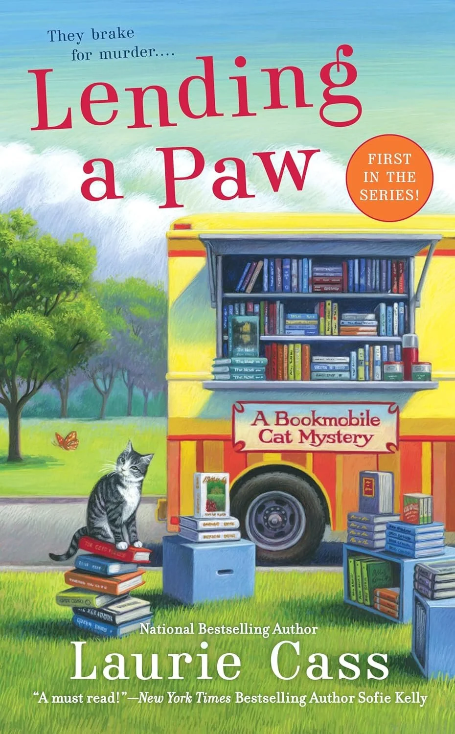 Lending a Paw - A Bookmobile Cat Mystery
