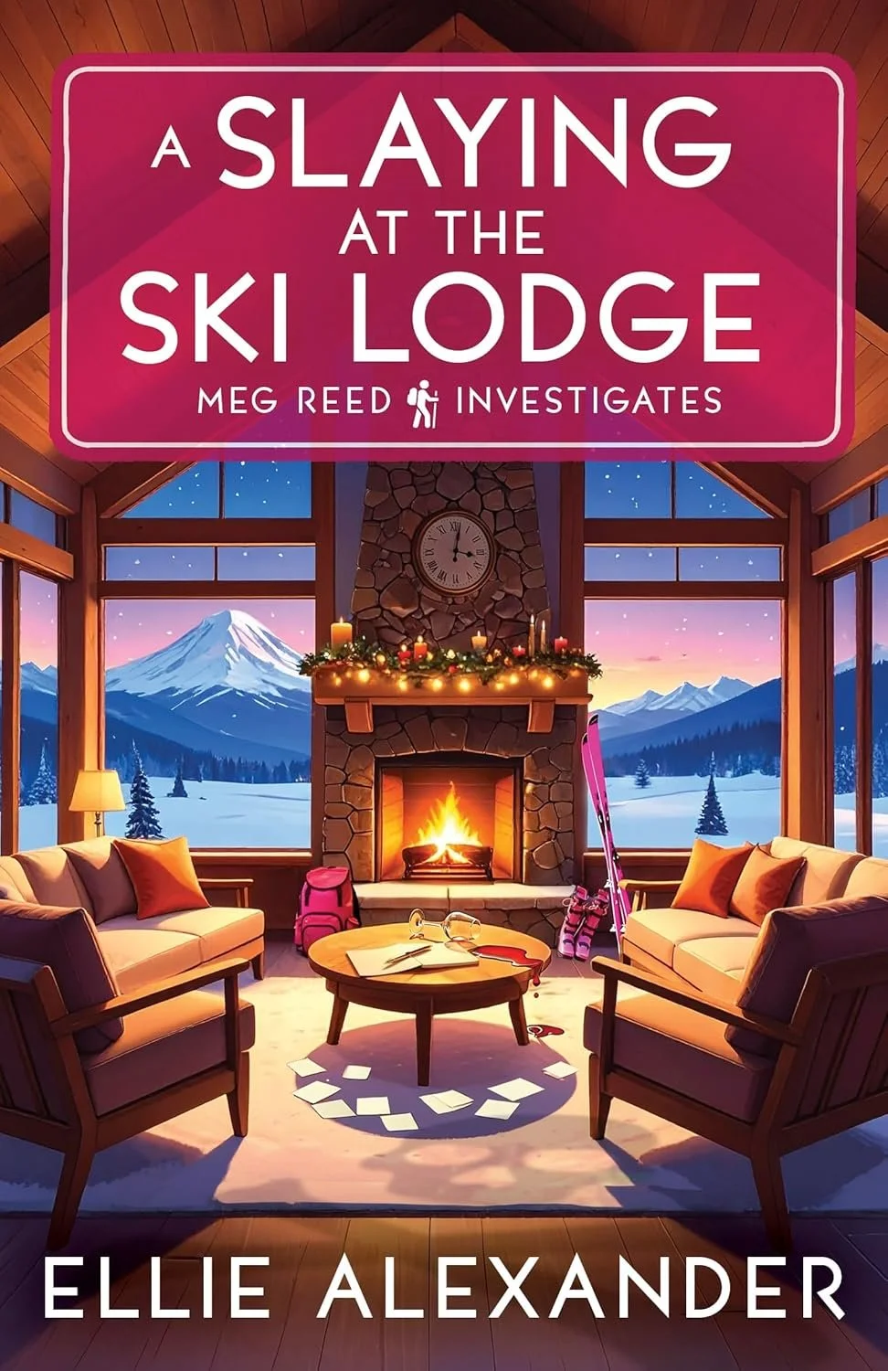 A Slaying at the Ski Lodge (Meg Reed Investigates Book 2).jpg
