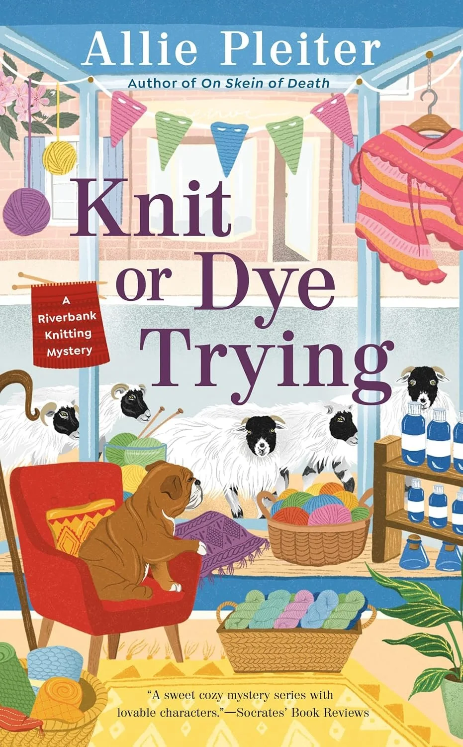 Knit or Dye Trying (A Riverbank Knitting Mystery)