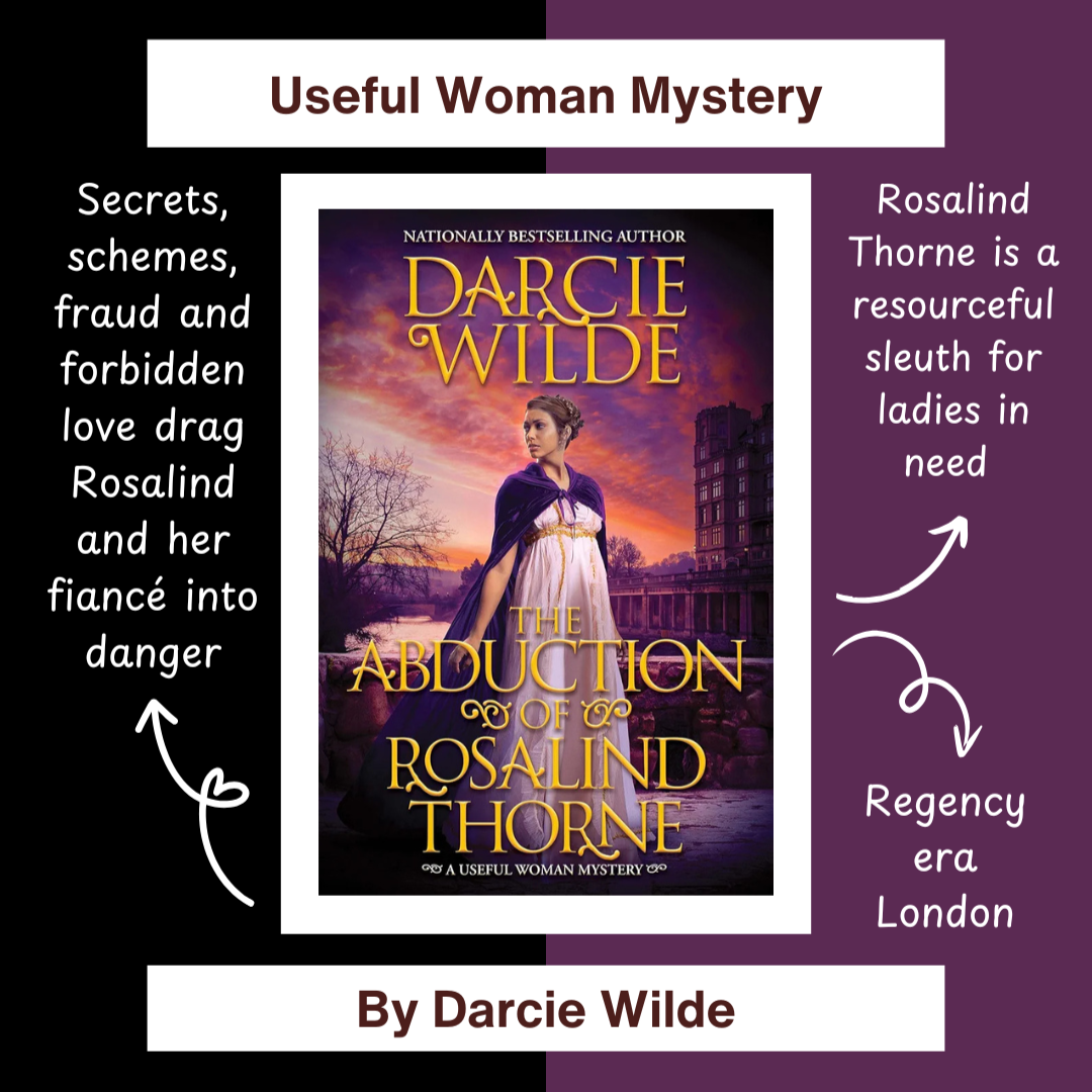 The Abduction of Rosalind Thorne, a Useful Woman Historical Mystery by Darcie Wilde