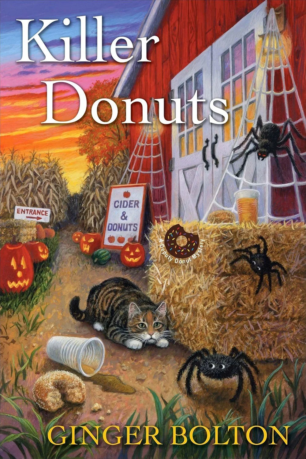 Killer Donuts (A Deputy Donut Mystery) by Ginger Bolton