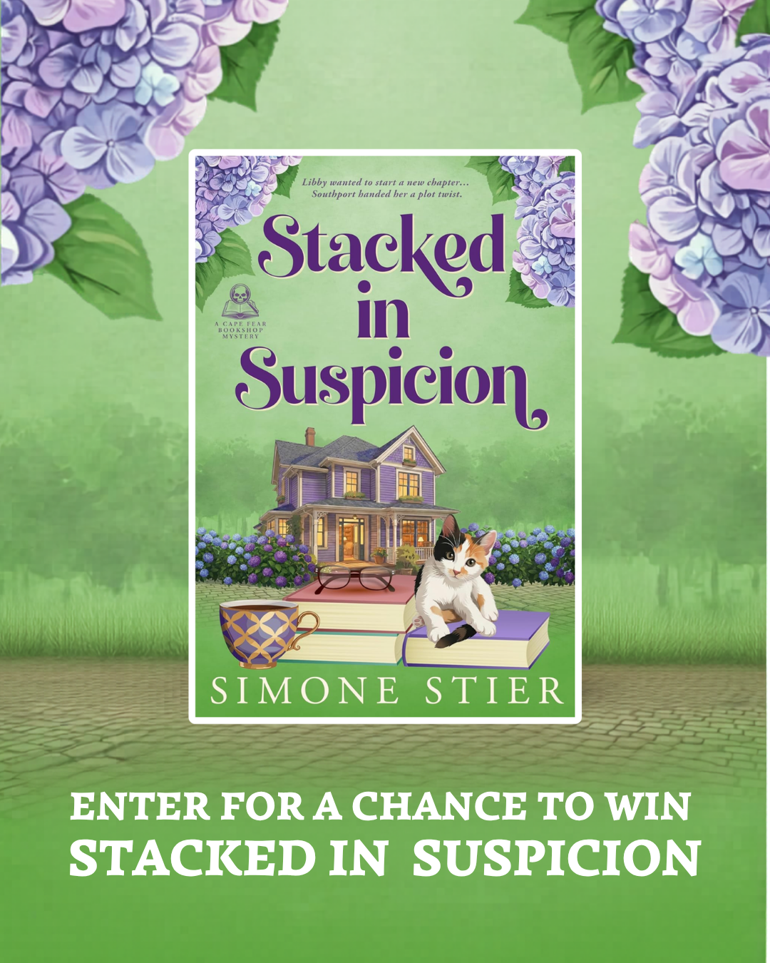 Stacked in Suspicion Book Giveaway