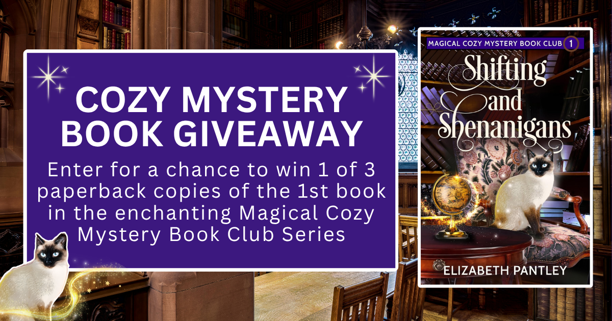 Shifting and Shenanigans Cozy Mystery Book Giveaway