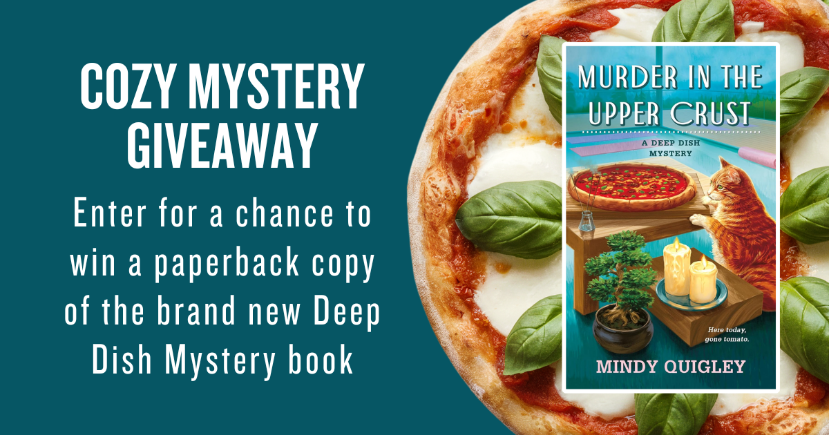 Murder in the Upper Crust Cozy Mystery Book Giveaway